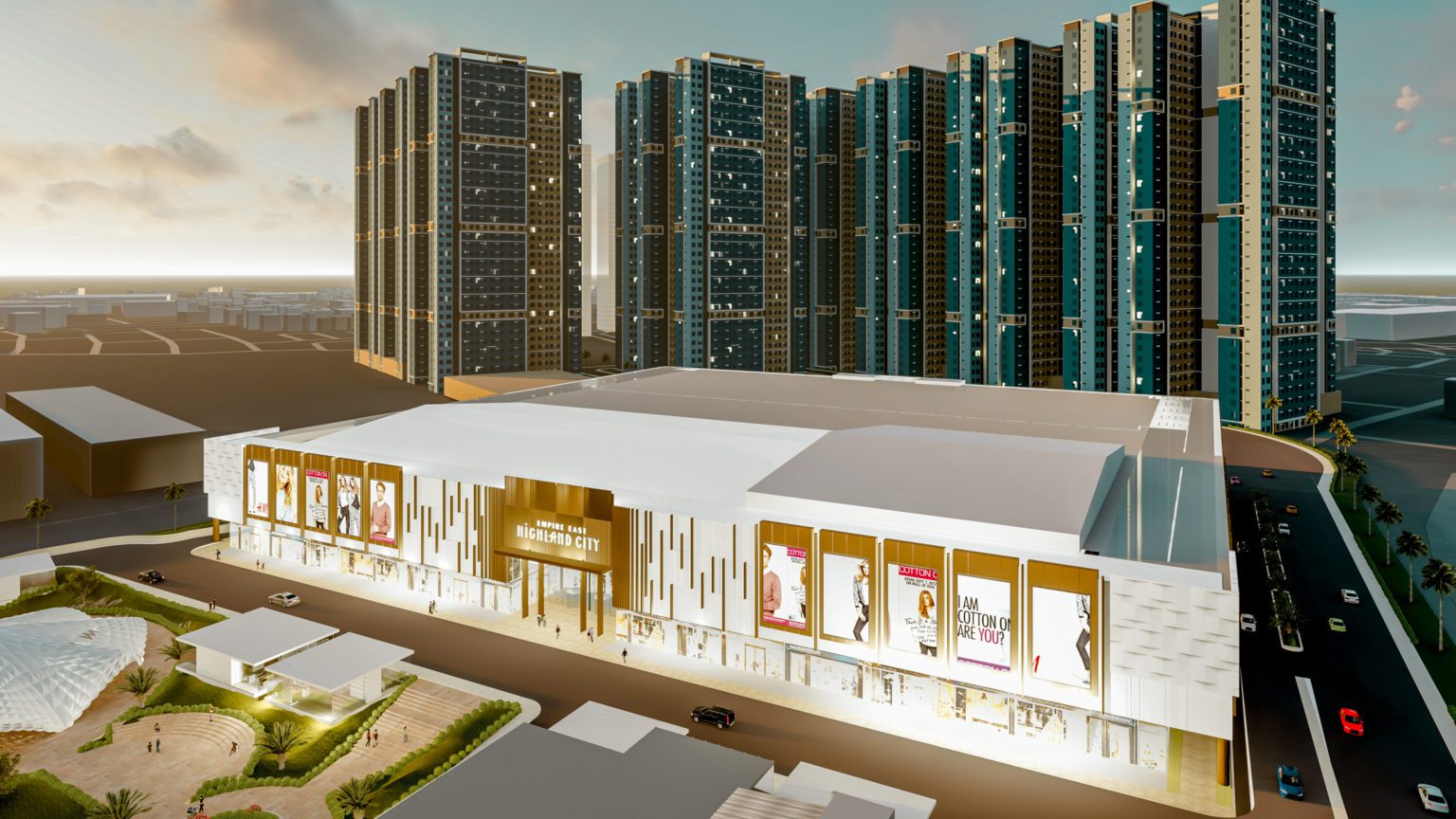 EMPIRE East Highland City in Felix Avenue, Pasig City and Cainta, Rizal boundary.